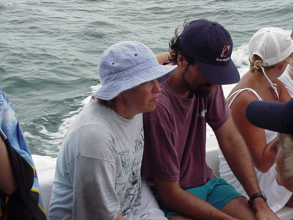 c & j on boat