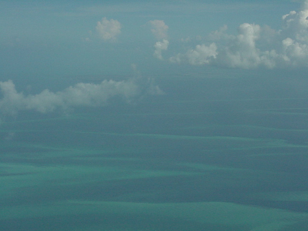 ocean and clouds