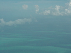 ocean and clouds