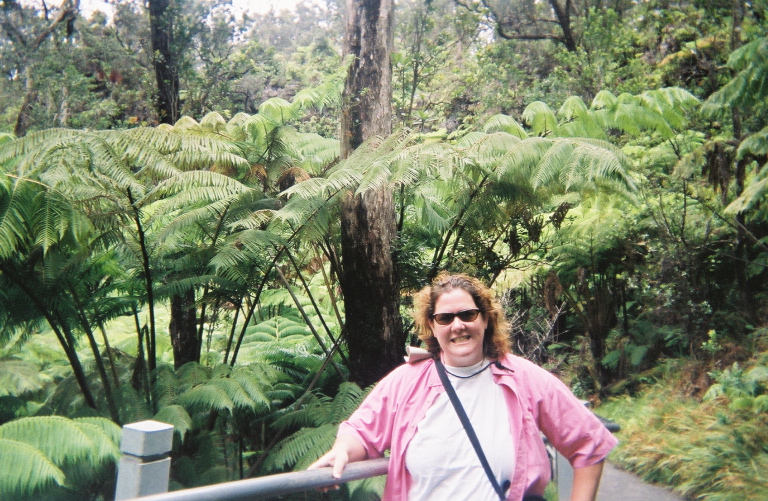 me in rain forest