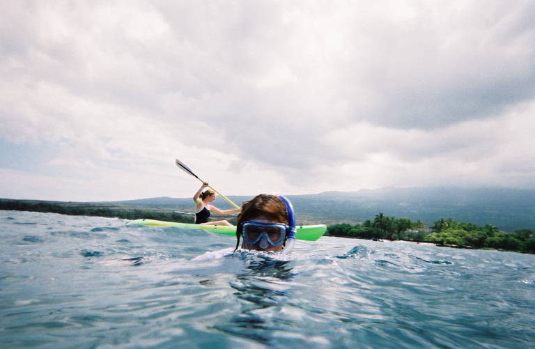 me snorkeling