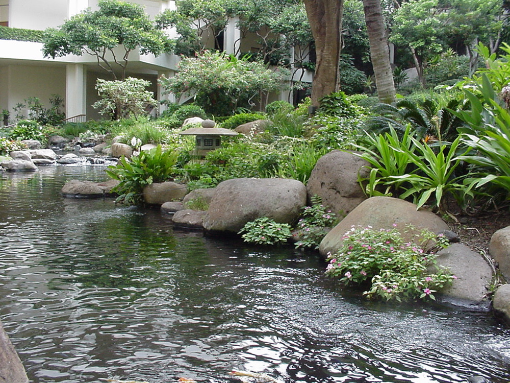 hotel garden