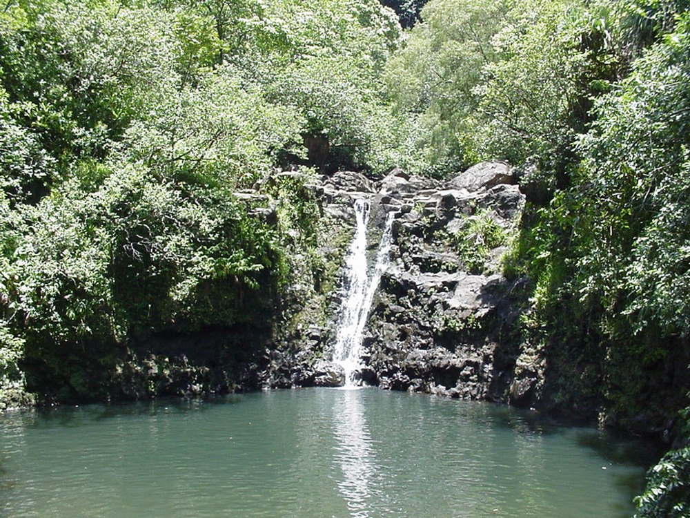 hana waterfall