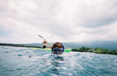 me snorkeling